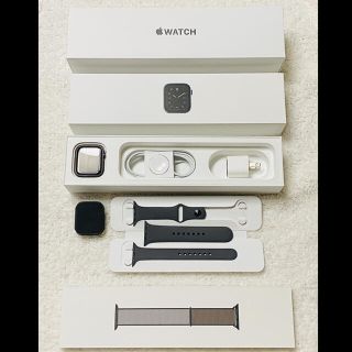 Apple Watch 5 44mm チタニウム AppleCare+ (腕時計(デジタル))