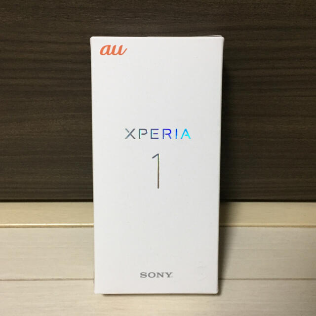 新品 xperia1 64GB パープル SIMフリー エクスペリア