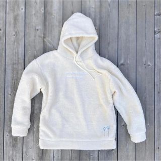 スタンダードカリフォルニア(STANDARD CALIFORNIA)の西海岸系☆LUSSO SURF 刺繍ボアパーカー　Lサイズ☆RVCA(パーカー)