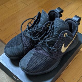 ナイキ(NIKE)のナイキ レブロン ウィットネスⅢ ブラック ゴールド(スニーカー)