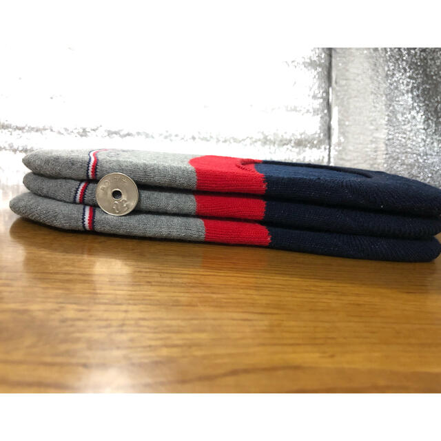 TOMMY HILFIGER(トミーヒルフィガー)の新品トミーヒルフィガーTOMMY HILFIGERメンズソックス3足セット118 メンズのレッグウェア(ソックス)の商品写真