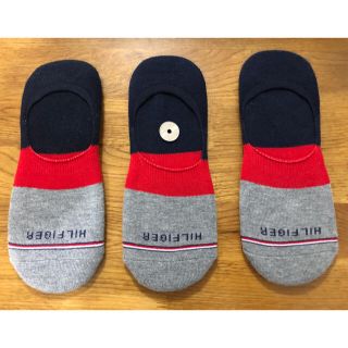 トミーヒルフィガー(TOMMY HILFIGER)の新品トミーヒルフィガーTOMMY HILFIGERメンズソックス3足セット118(ソックス)