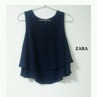 ザラ(ZARA)のZARAフレアーブラウス♡sale(シャツ/ブラウス(半袖/袖なし))