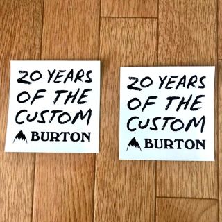 バートン(BURTON)のBURTON ステッカー 2枚セット(その他)