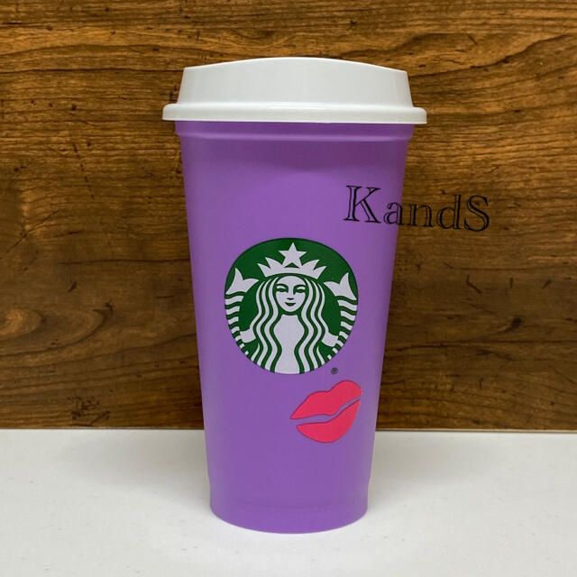 Starbucks Coffee(スターバックスコーヒー)のスターバックス タンブラー　バレンタイン　リユーザブルカップ　2021 海外限定 インテリア/住まい/日用品のキッチン/食器(容器)の商品写真