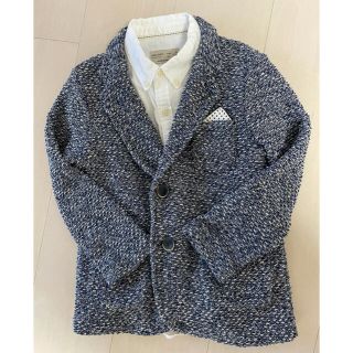 ザラキッズ(ZARA KIDS)のZARA フォーマル  スーツ　ジャケット　シャツ　116(ドレス/フォーマル)