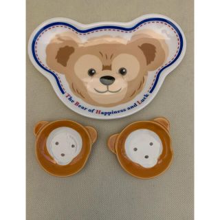 ダッフィー(ダッフィー)のＤuffy くまちゃん♡新品♡石鹸箱にいかが？箱がないので豆皿サービスします。(食器)