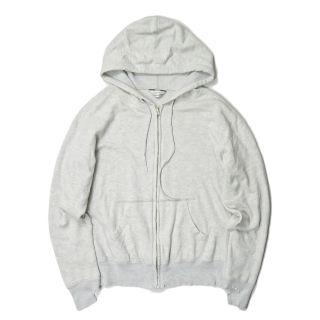 UNUSED アンユーズド 21SS Damage hoodie Sweat ダメージ加工スウェットパーカー ピンク 1