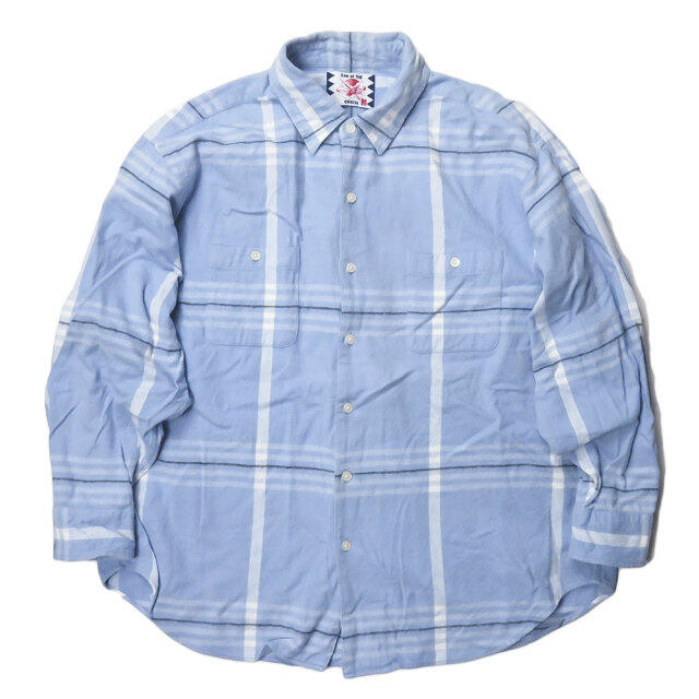 SON OF THE CHEESE 19AW Big Check Shirt約50cm身幅