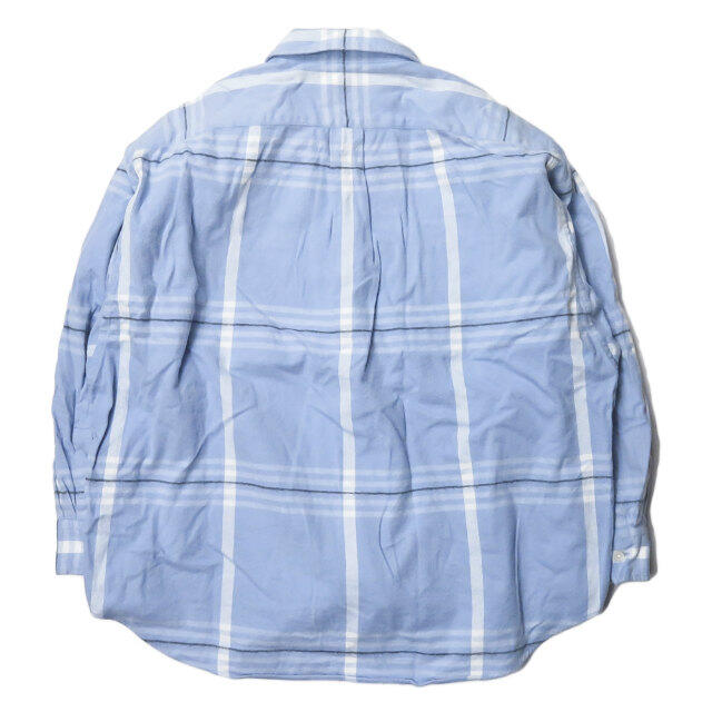 SON OF THE CHEESE 19AW Big Check Shirt約50cm身幅