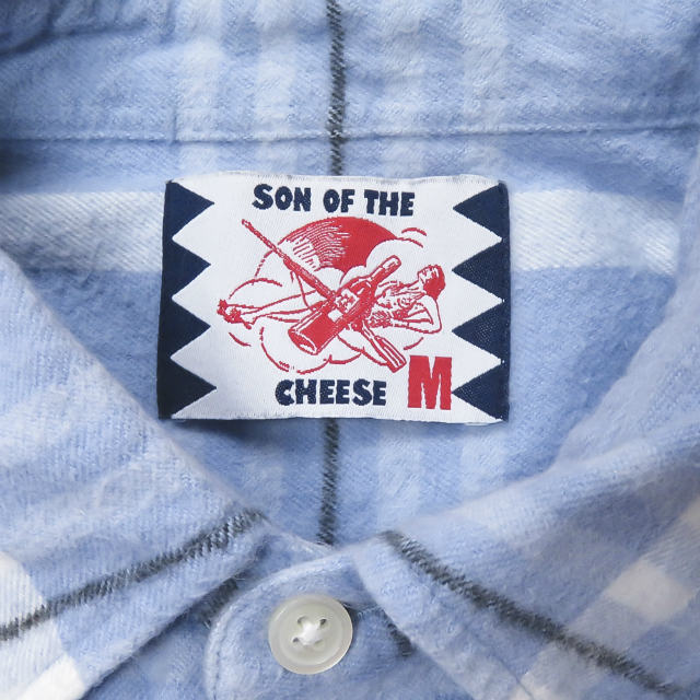 SON OF THE CHEESE 19AW Big Check Shirt約50cm身幅