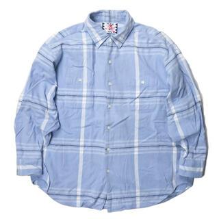 SON OF THE CHEESE 19AW Big Check Shirt約50cm身幅