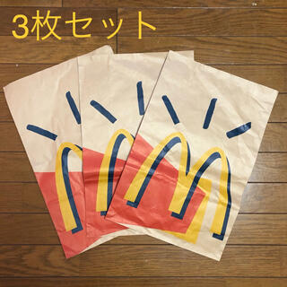マクドナルド(マクドナルド)のCactus Jack × McDonald’s ショッピング袋 3枚セット(その他)