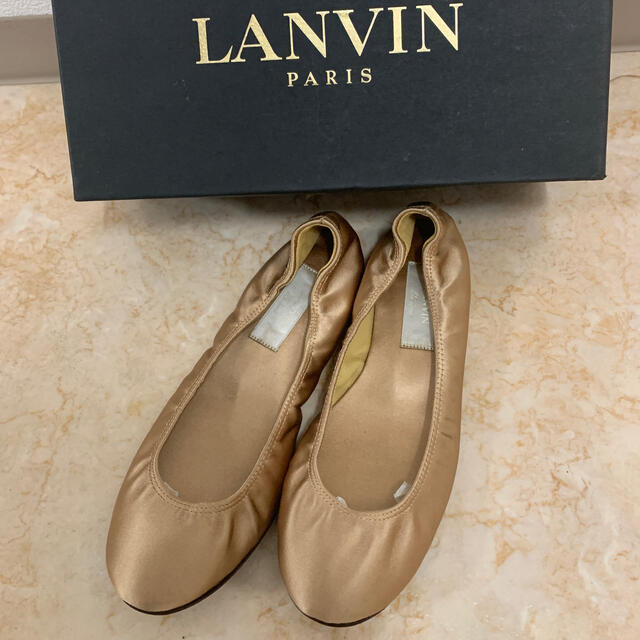 LANVIN(ランバン)の☆美品☆LANVIN☆ランバン☆フラットシューズ☆バレエ☆定価62000円 レディースの靴/シューズ(その他)の商品写真