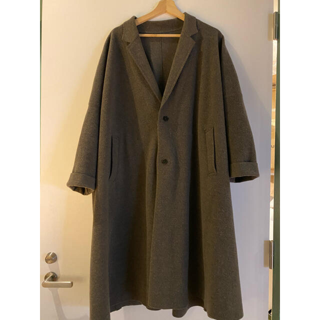 nest Robe(ネストローブ)のウールカシミヤフリースライトコート【さおどん様】専用！ メンズのジャケット/アウター(チェスターコート)の商品写真