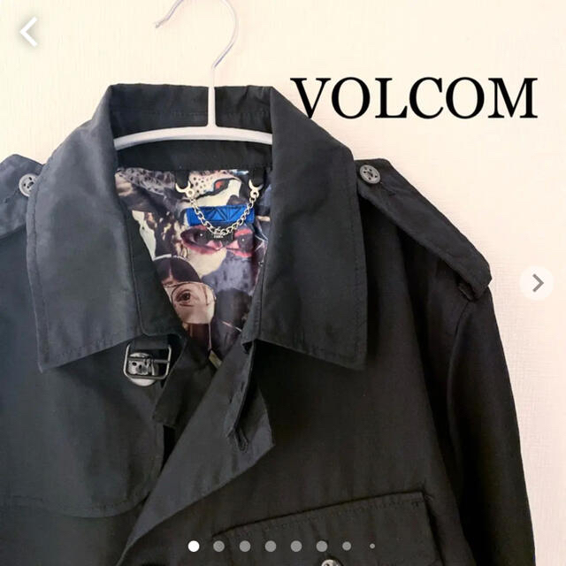 VOLCOM ボルコム　トレンチコート　バーバリーセーター2点セット