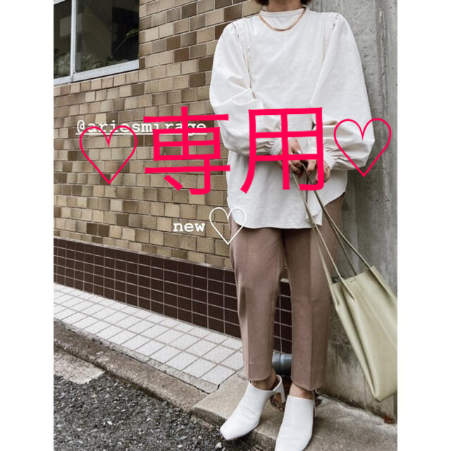 専用♡新タグ♥aries✰︎wedgesleeve blouse✰︎送料込み