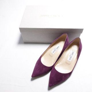 ジミーチュウ(JIMMY CHOO)の[JIMMY CHOO] パンプス パープル  レディース36(ハイヒール/パンプス)