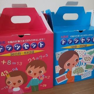 七田式ドッツセット 2BOX(知育玩具)