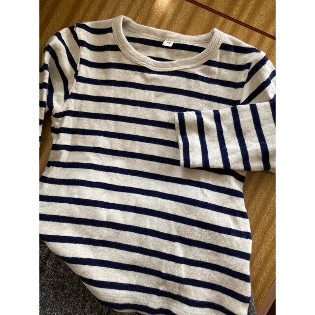 MUJI (無印良品)(ムジルシリョウヒン)の子供服上下セット　サイズ90 キッズ/ベビー/マタニティのキッズ服男の子用(90cm~)(Tシャツ/カットソー)の商品写真