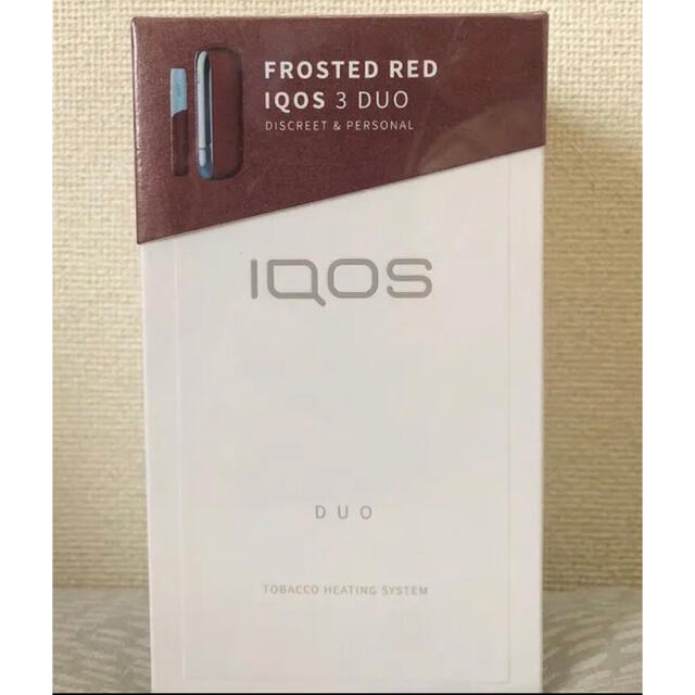 新品・未開封 IQOS3 DUO  新色フロステッド レッド