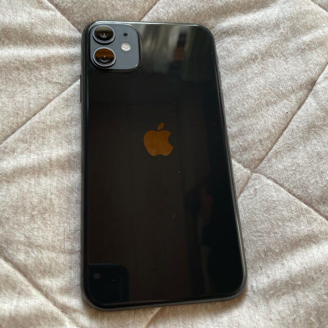 2022新発 iPhone - SIMフリー ブラック 64GB iPhone11 スマートフォン本体