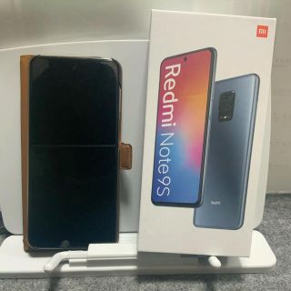 アンドロイド(ANDROID)のRedmi Note 9S 6gb＋128gb グレイシャーホワイト　美品(スマートフォン本体)