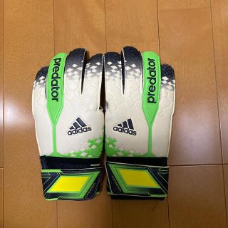 アディダス(adidas)の【値下げ】サイン入りゴールキーパーグローブ(スポーツ選手)