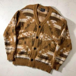 PENDLETON - ペンドルトン カーディガン モヘアニット 民族柄 一点物