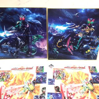 バンダイ(BANDAI)の一番くじ 仮面ライダーオーズ&ダブル C賞 色コレ(印刷物)