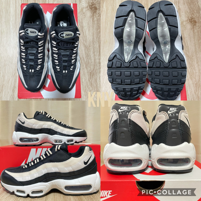 NIKE - 24 ナイキ エアマックス 95 ブラック ベージュ CV8828-001の