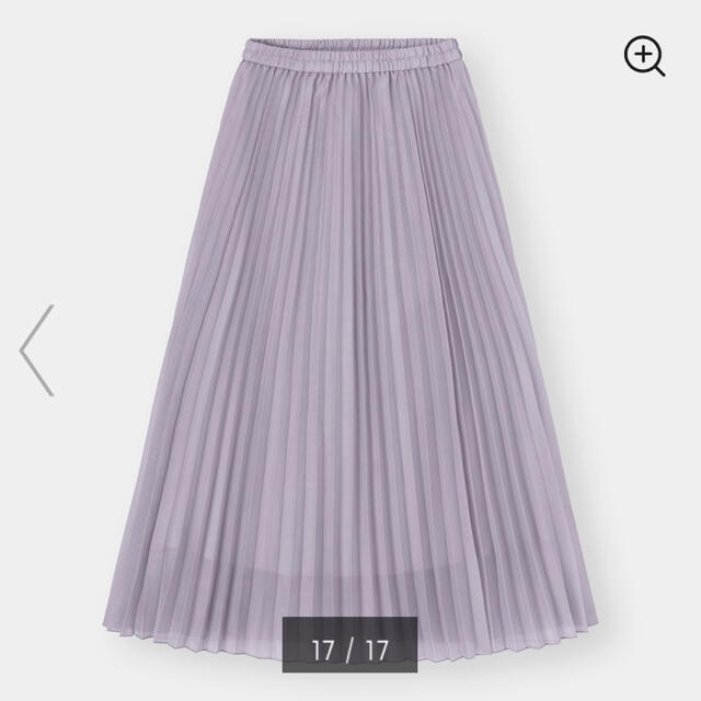 IENA - ☆新品 GU ジーユー 美シルエット オーガンジープリーツ
