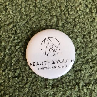 ビューティアンドユースユナイテッドアローズ(BEAUTY&YOUTH UNITED ARROWS)のユナイテッドアローズ　缶バッチ(ブローチ/コサージュ)