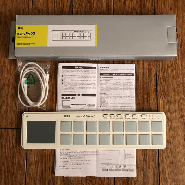 KORG(コルグ)のKORG nanoPAD2  ナノパッド2  楽器のDTM/DAW(オーディオインターフェイス)の商品写真