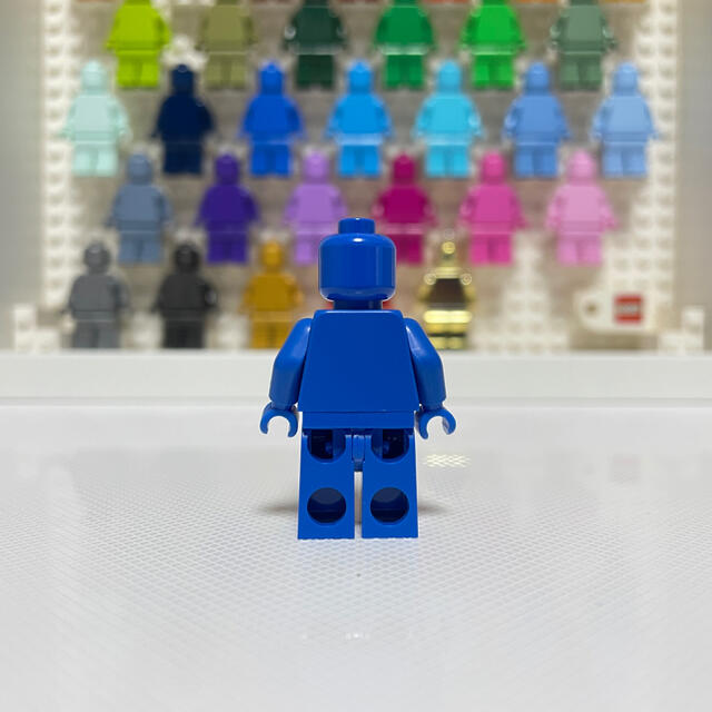 Lego - ☆激レアレゴ☆モノクロームミニフィグ☆ ブルーBlueの通販 by