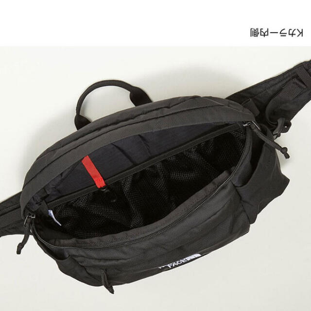 THE NORTH FACE(ザノースフェイス)のザノースフェイススピナ5l美品ブラックボディバッグウエストポーチ鞄 メンズのバッグ(ボディーバッグ)の商品写真