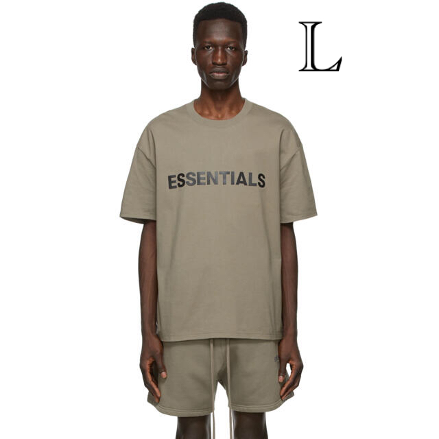 Essentials Taupe T-SHIRT L