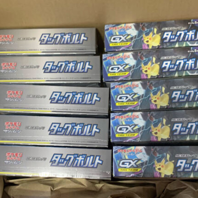 ポケモン タッグボルト 5box 完全未開封