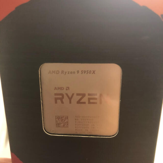 AMD Ryzen 9 5950X  スマホ/家電/カメラのPC/タブレット(PCパーツ)の商品写真