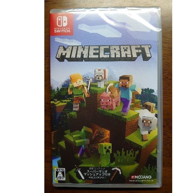 Minecraft Switch　新品未開封 エンタメ/ホビーのゲームソフト/ゲーム機本体(家庭用ゲームソフト)の商品写真