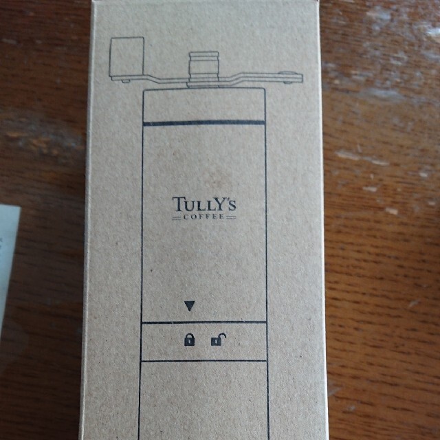 TULLY'S COFFEE(タリーズコーヒー)のタリーズコーヒーミル、新品 インテリア/住まい/日用品のキッチン/食器(調理道具/製菓道具)の商品写真