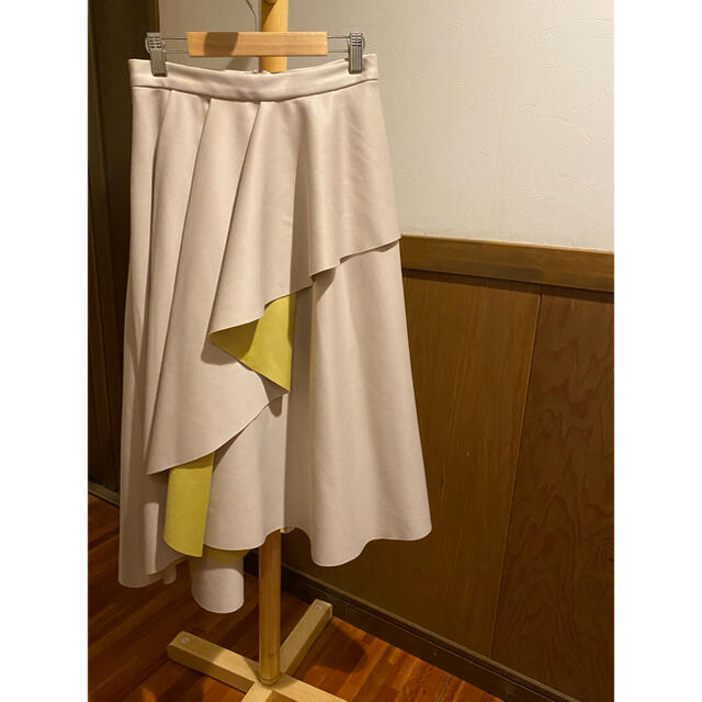 FRAY I.D(フレイアイディー)のCELFORD  asymmetry skirt  38size. レディースのスカート(ロングスカート)の商品写真