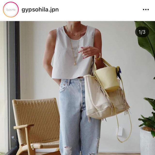 Gypsohila ノースリーブブラウス レディースのトップス(シャツ/ブラウス(半袖/袖なし))の商品写真