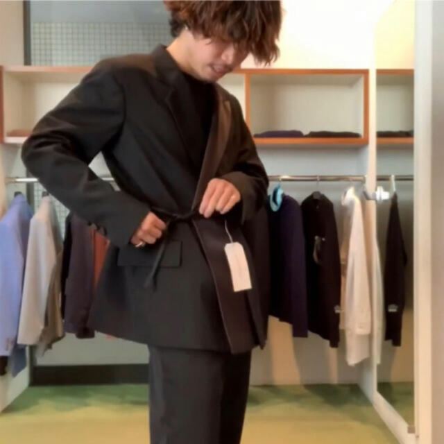 ソウシオオツキ19AW ダブルスモーキングジャケット - ジャケット・アウター ソウシオオツキ19AW ダブルスモーキングジャケット - ジャケット・アウター