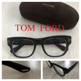 トムフォード(TOM FORD)のTOM FORD トムフォード  伊達メガネ サイドTモチーフ  TF5040T(サングラス/メガネ)