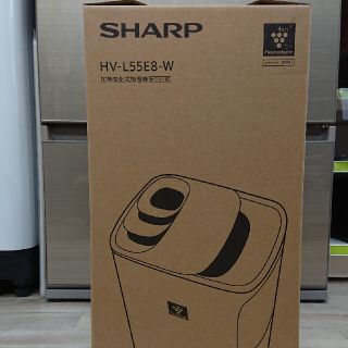 シャープ(SHARP)のシャープ 加湿器 ハイブリッド式 HV-L55-W(加湿器/除湿機)