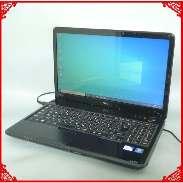 Nec型番品名ノートパソコン NEC LS150BS6B 500G Win10