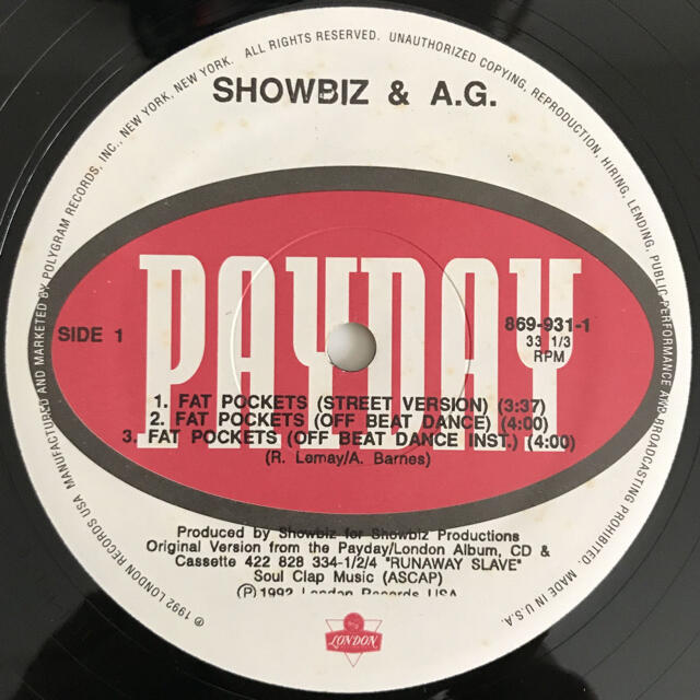 Showbiz & A.G. - Fat Pockets