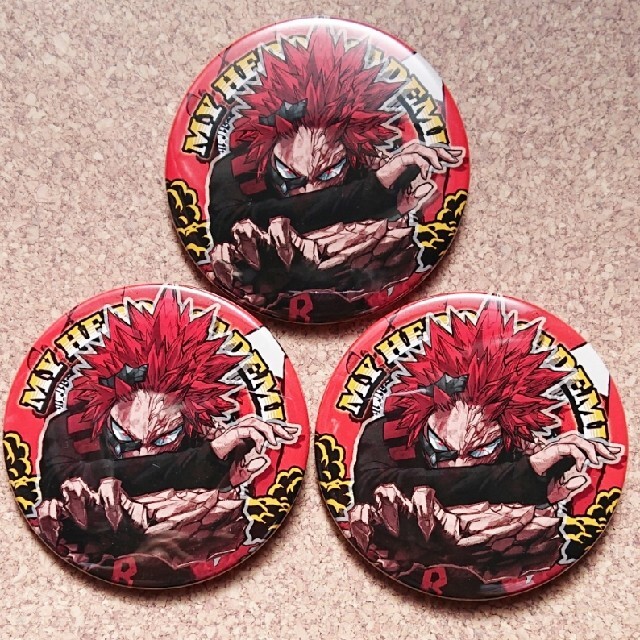 僕のヒーローアカデミア ヒロアカ 缶バッジ セット 切島鋭児郎 JF先行 | フリマアプリ ラクマ