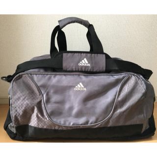 アディダス(adidas)のadidas トラベルバッグ グレー×黒(トラベルバッグ/スーツケース)